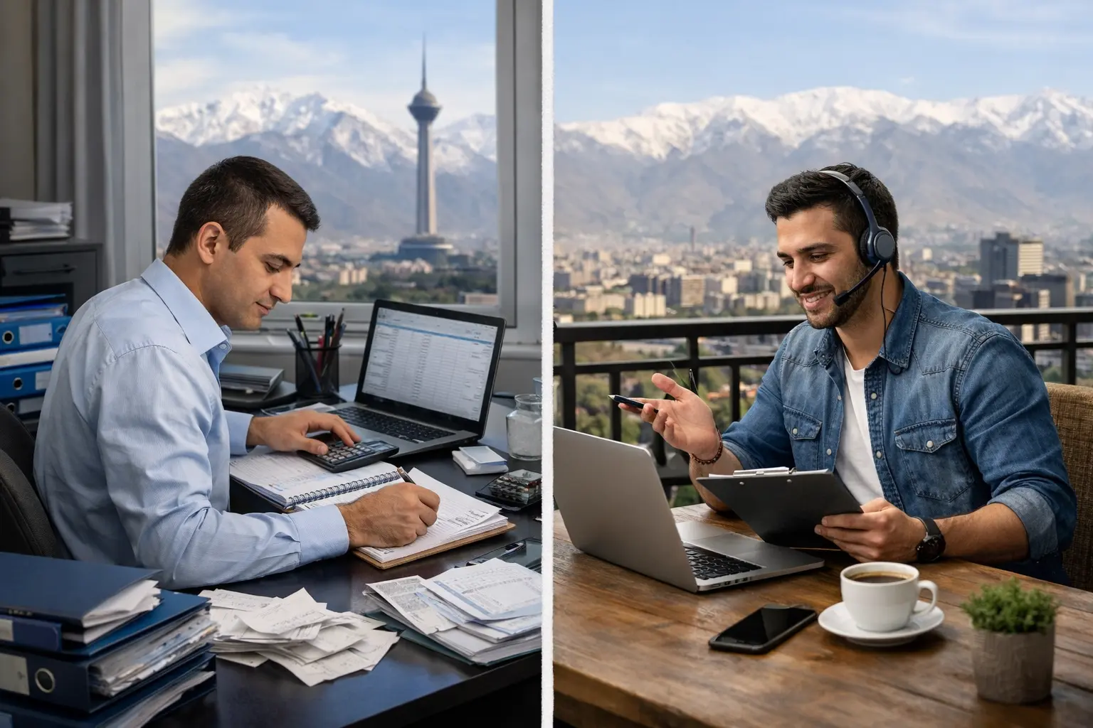 استخدام حسابدار یا برون سپاری